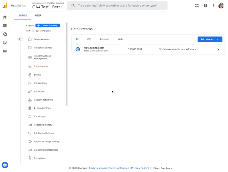 Setting up Google Analytics tracking using Google Tag Manager